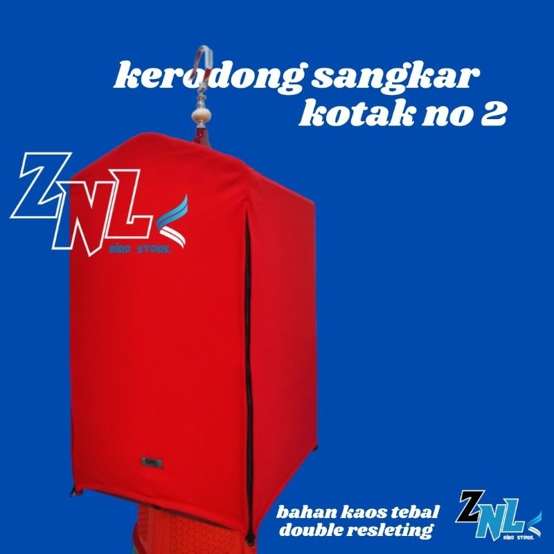 krodong sangkar kotak no 2 bahan tebal double resleting