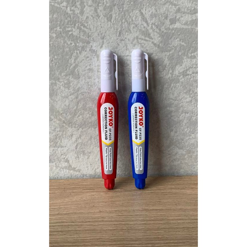 

Tipex Cair Joyko CF-P235 Correction Fluid / Penghapus Cair Pen Satuan