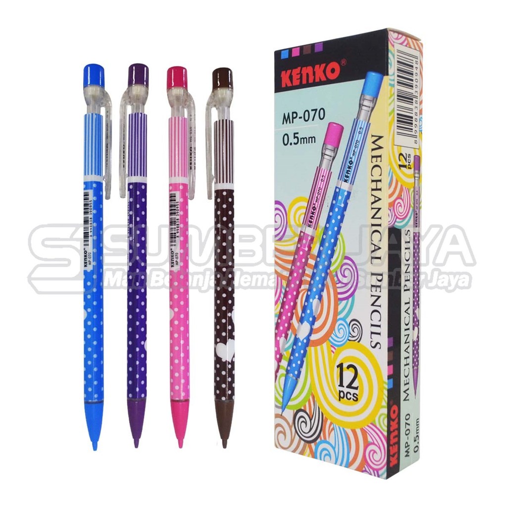 

Pensil Mekanik 0.5 mm Kenko MP-070 Pinsil Mecanical