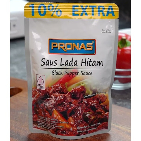 

Pronas Saus Lada Hitam 195gr - ARM
