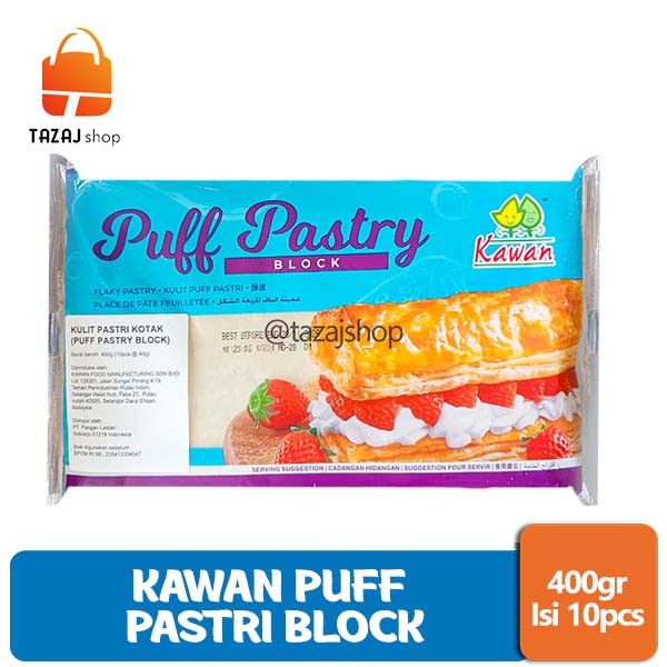 

Kawan Puff Pastri Block 400 Gram Isi 10 Sheet Tazaj Shop