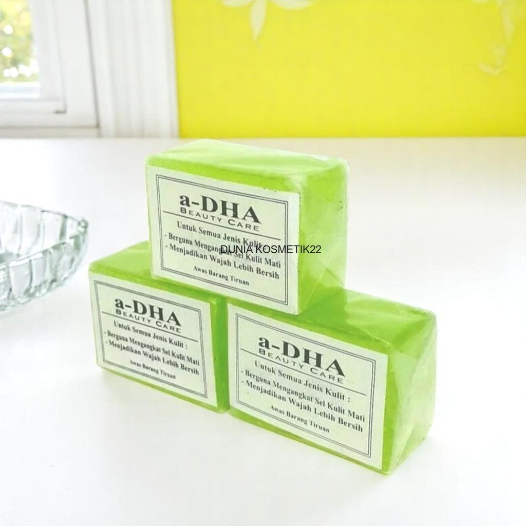 Sabun a-DHA beauty care hijau / SABUN A DHA HIJAU ORIGINAL
