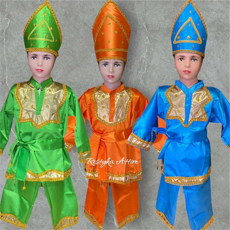 YANCSHOP Baju Adat Anak Minang/Padang Laki-laki