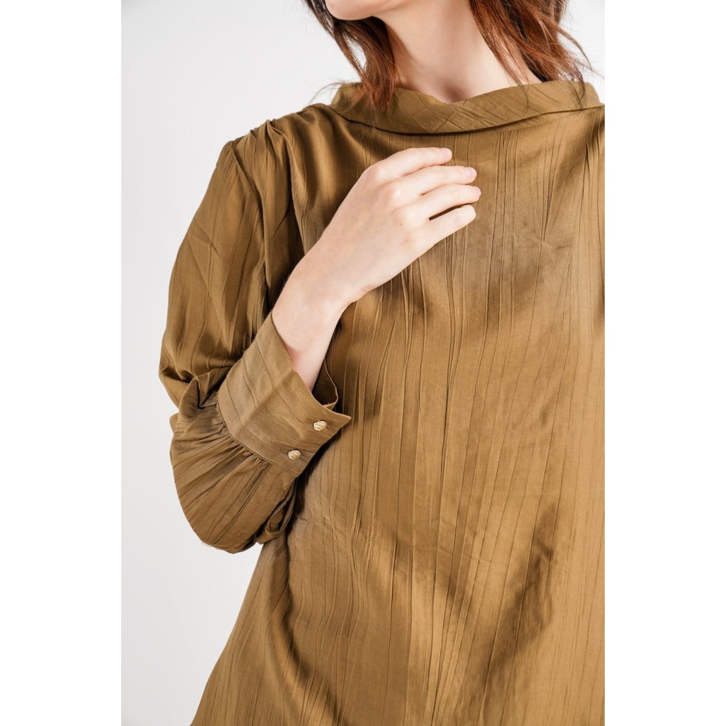 Benang Jarum - Esther Texture Comfy Set - Tan - M