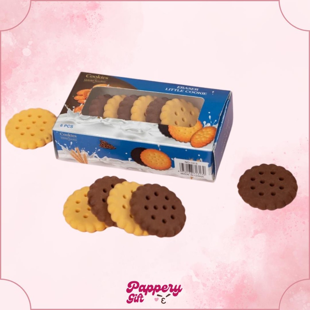 

PENGHAPUS PENSIL MOTIF BISCUIT/ ERASER PENCIL - SE0268