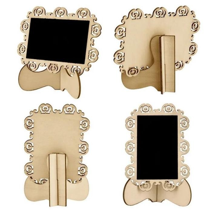 

Promo Isi 10 Papan Tulis Kapur Kecil / Mini Chalkboard / Blackboard Mini - Square-10pcs terlaris