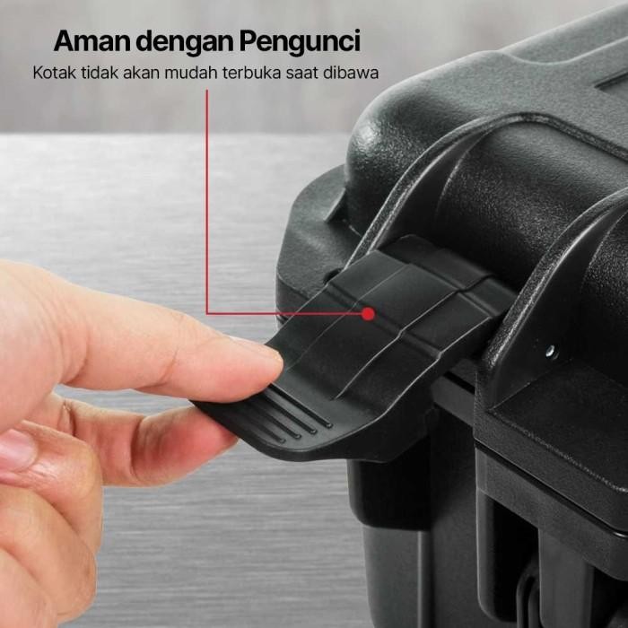 

TaffGuard Kotak Perkakas Pelican Hard Case Tool Box Plastik Size Besar - TH5 - L