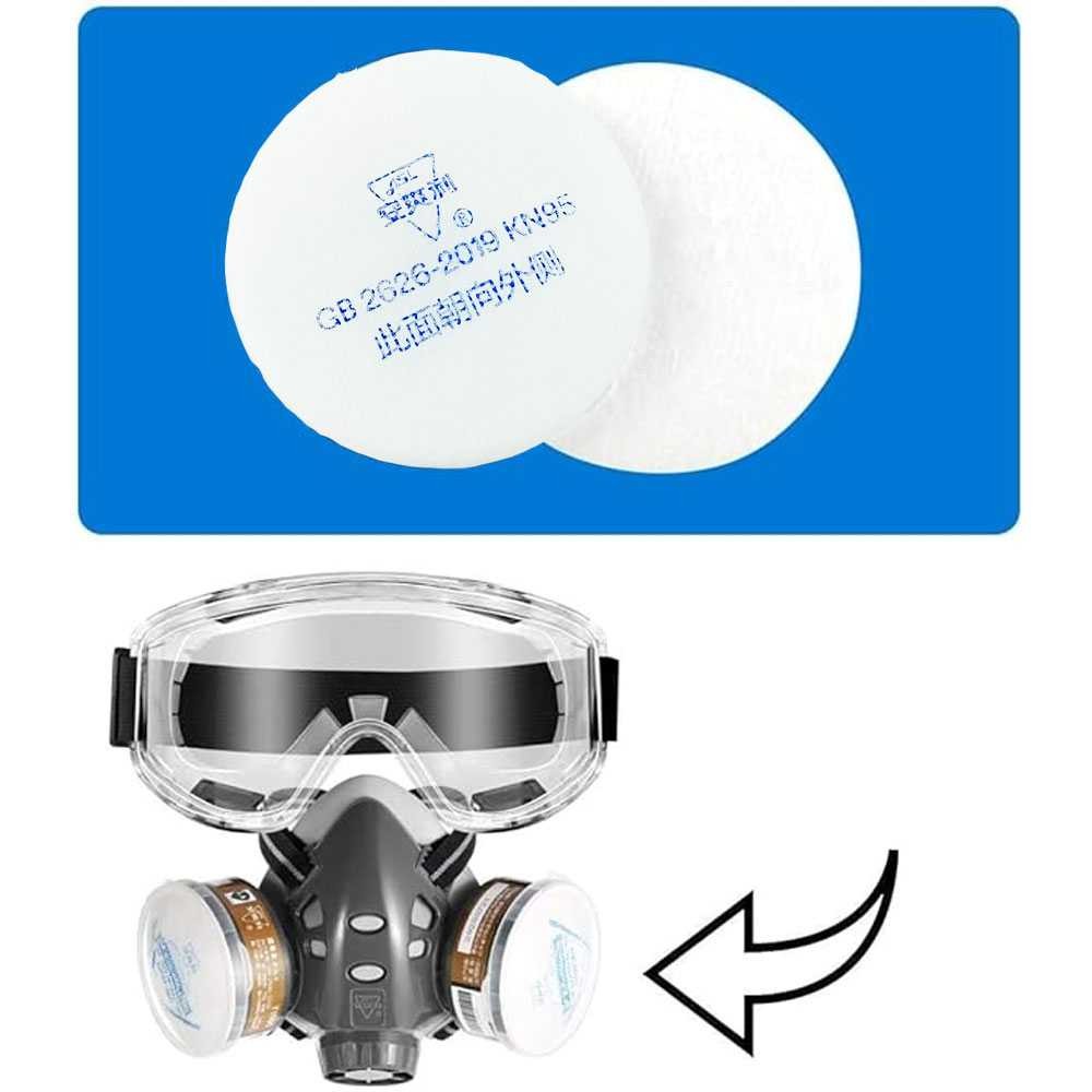 Yogastore30 ASL Filter Masker Gas Respirator Kapas Cotton 308 KN95 20 PCS - C302