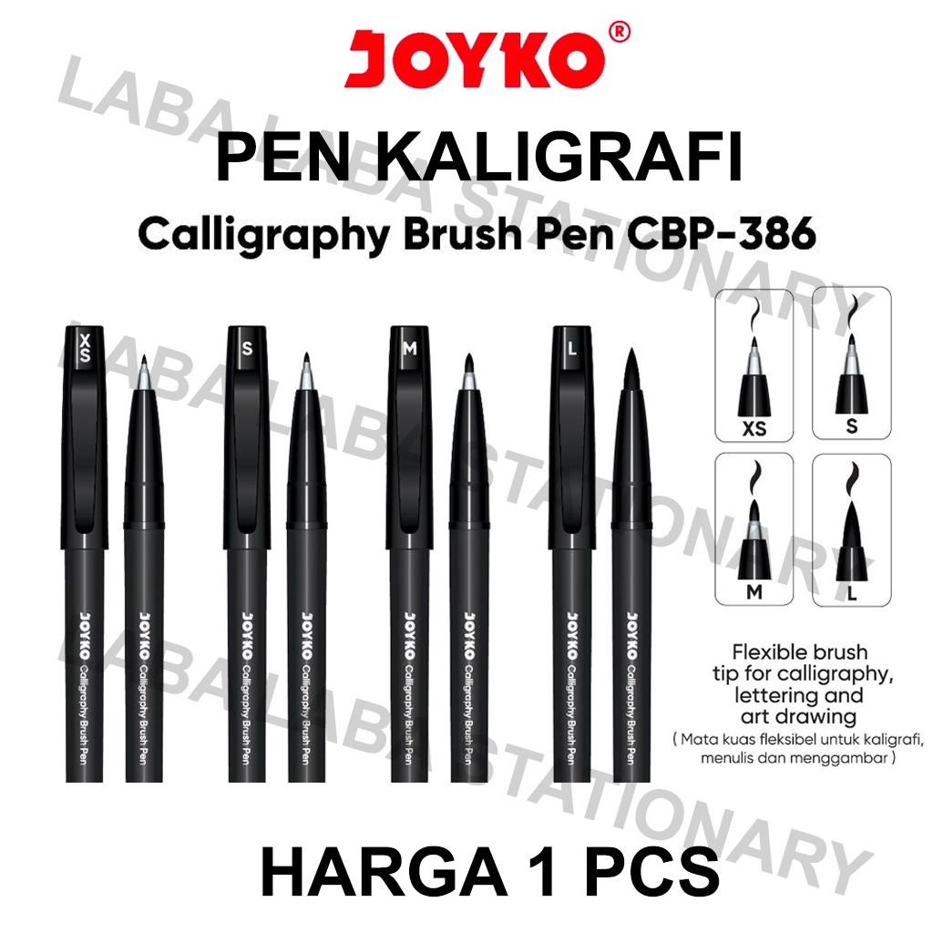 

PEN / PULPEN / PENA KALIGRAFI CALLIGRAPHY JOYKO BRUSH CBP 386 HITAM Peralatan Stationery