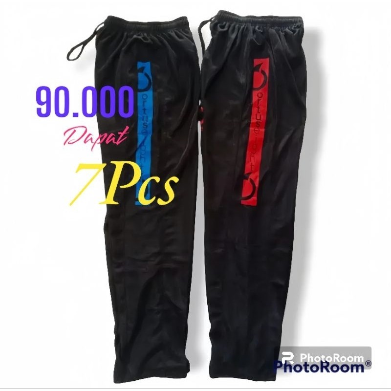 PROMO 100Ribu 7Pcs Celana Panjang TRAINING ORTUSEIGHT/Celana Sport Panjang Unisex Terlaris
