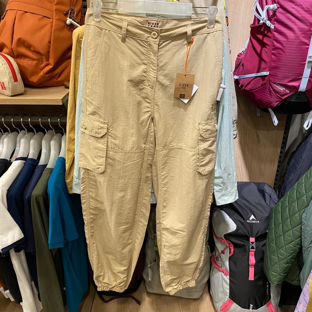EIGER CELANA PANJANG WANITA WS KAUWELA CARGO PANTS - KHAKI