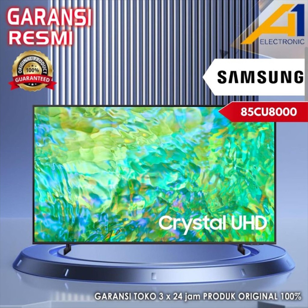 LED TV Samsung 85CU8000 Smart TV 4K Crystal UHD 85 Inch