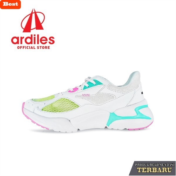 sepatu sneakers wanita lokal terkini Ardiles Women WCG Edelsteine Sepatu Sneakers Wanita - Putih - P