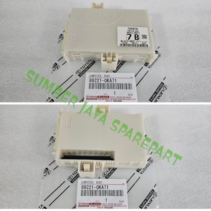 Komputer body Inova reborn / Fortuner VRZ 89221-0KA71 Original