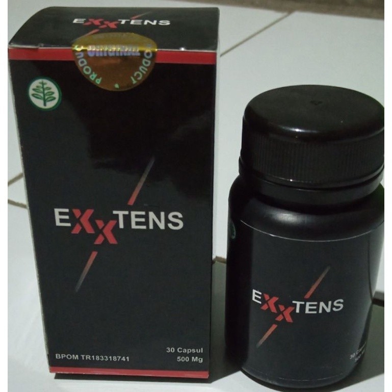Exxtens obat herbal jamu pria asli bpom 30 kapsul // Promo Terlaris(GRATIS ONGKIR) original,bergaran
