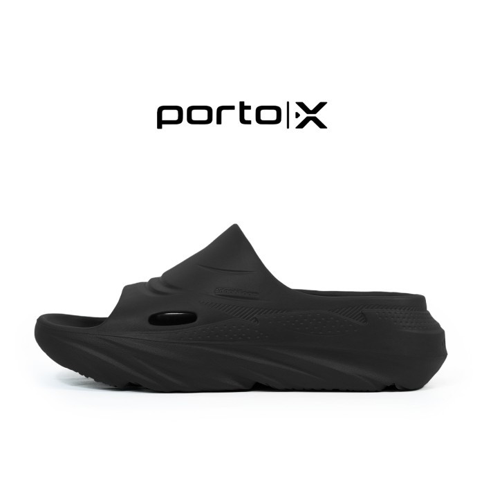 BEST SELLER Porto X - Oscar Black Slides - 39/40