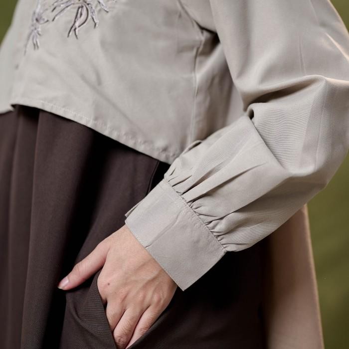 Promo  [Best Seller] Zm Zaskia Mecca - Keyla Gamis Dress - Romansa Khatulistiwa - Edisi