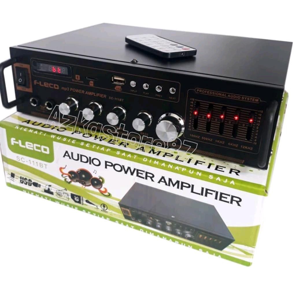 Power Amplifier Fleco SC-111BT Amplifier bluetooth amplifier karaoke salon aktif kualitas terbaik