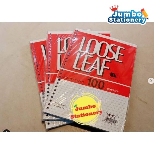 

Refill Loose Leaf Joyko B5 100 lembar