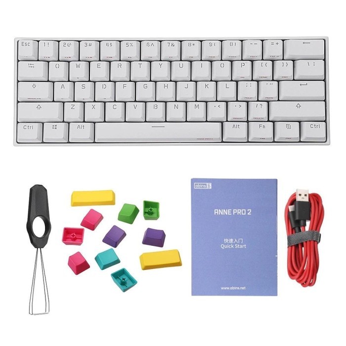 ANNE PRO 2 Wireless Bluetooth Mechanical Keyboard RGB Type C