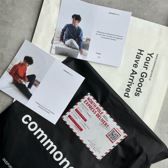 

Common Goods Exclusive Christmas Packaging