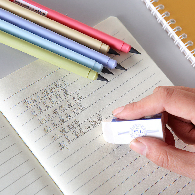

Pensil Eternal Tanpa Isi Warna Macaroon Pensil Abadi Tak Bisa Habis Graphite Pencil Like Pen Untuk Sketsa Lukis Art Tidak Perlu Diasah Warna-Warni Lucu Murah Import