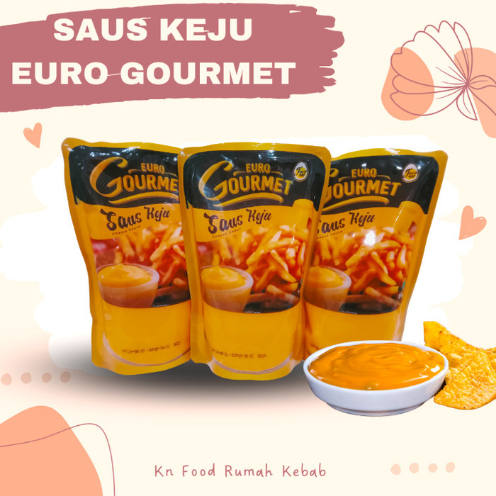 

Saus Keju Euro Gourmet Cheese Sauce by Cimory 500 Gr Termurah