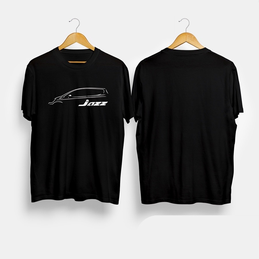 Kaos Baju Mobil Honda Jazz GD3 Side View Kaos Otomotif