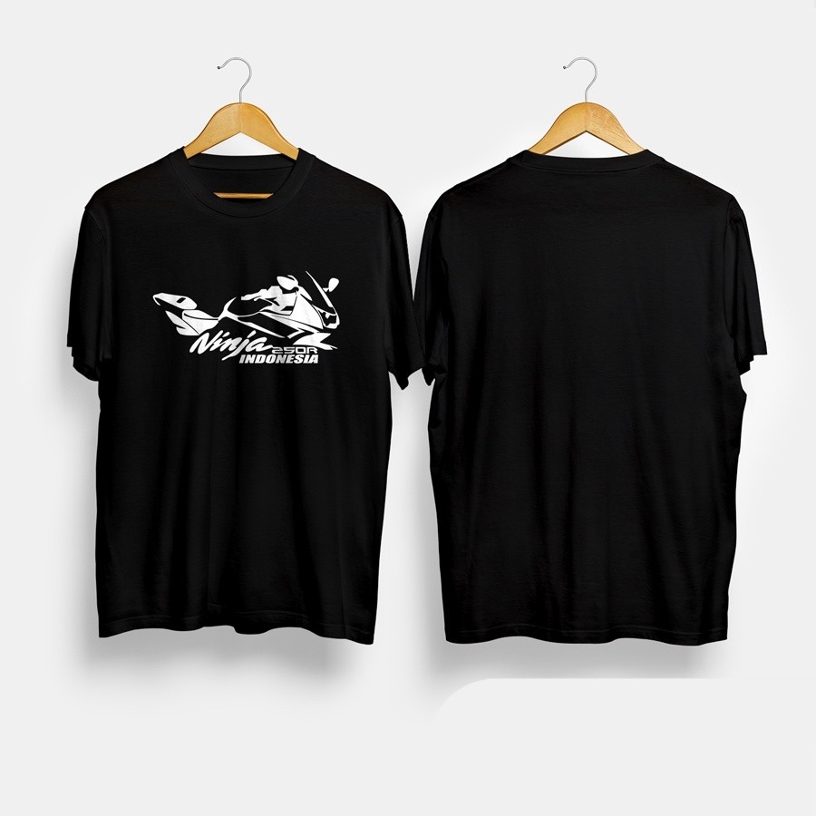 Kaos Baju Motor Kawasaki Ninja 250R Indonesia Kaos Otomotif