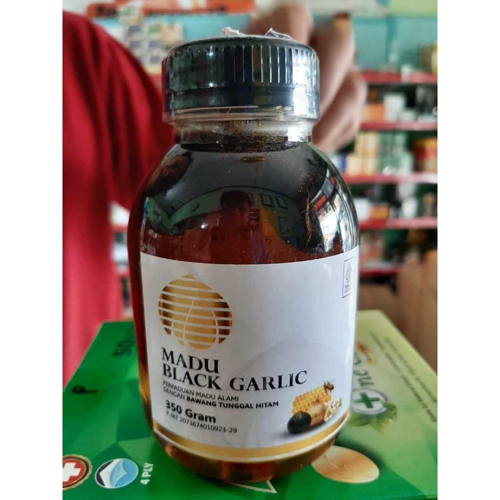 

Madu Black Garlic Jamukita isi 350gr Madu kolestrol gula darah