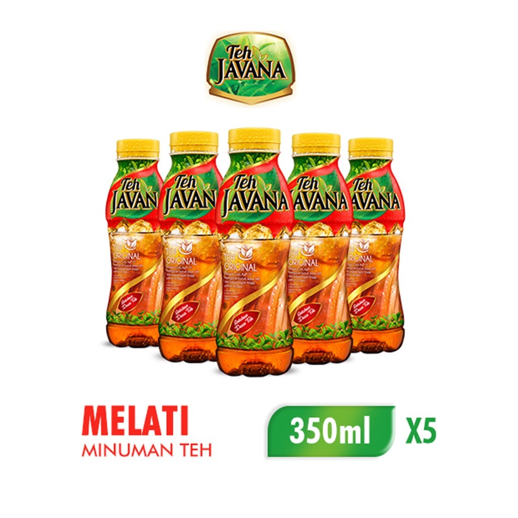 

Teh Javana Melati Botol 350 ml x5