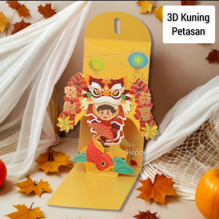 

Angpao 3D Imlek Shio Ular 2025 Angpao Premium CNY - 3D KuningPtasan