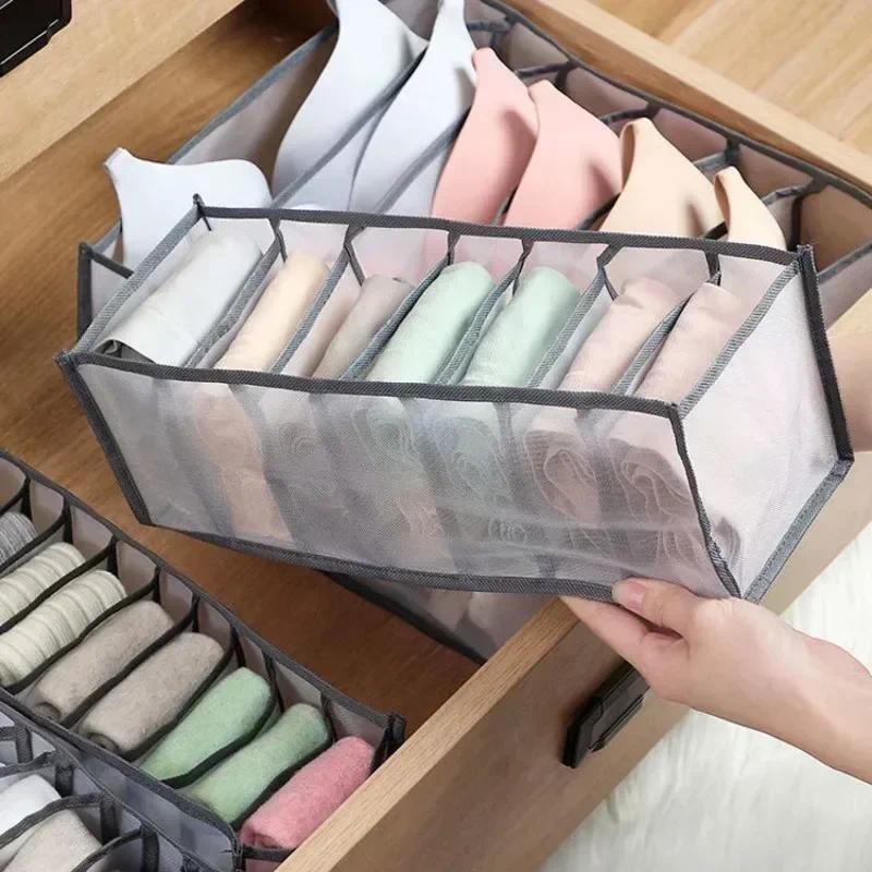 

Underwear Organizer Clothes Wardrobes Box Closet Room Organizers Foldable Drawer Home Organization and Bra Storage Bedroom Shelf