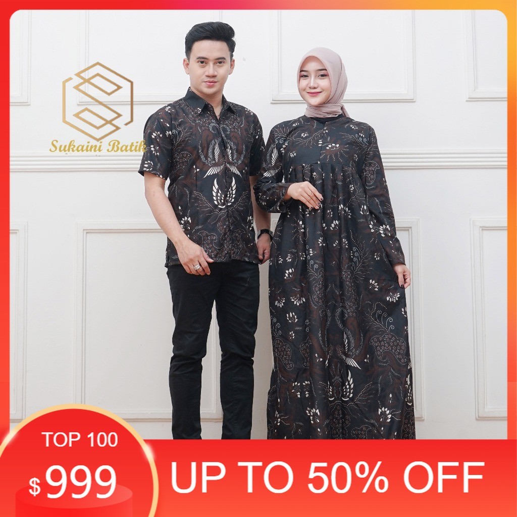 baju batik sepasang suami istri / baju sarimbit / pakaian batik keluarga