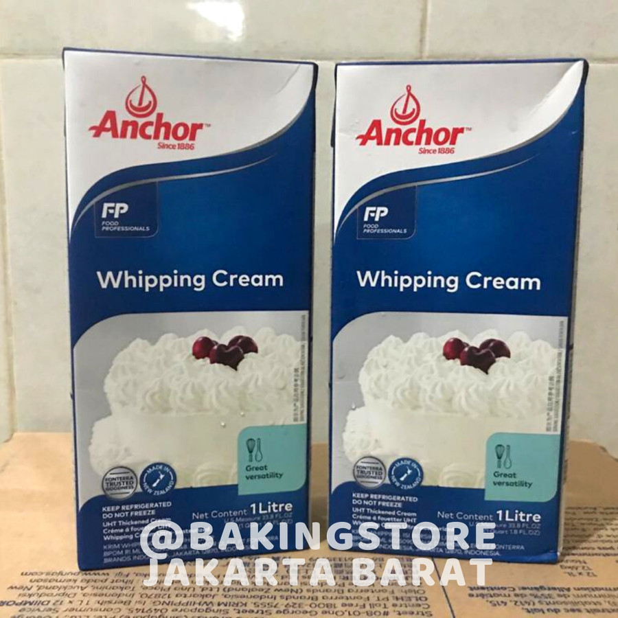 

[KARTON] Anchor Whipping Cream 1 Liter | Whip Cream 1L