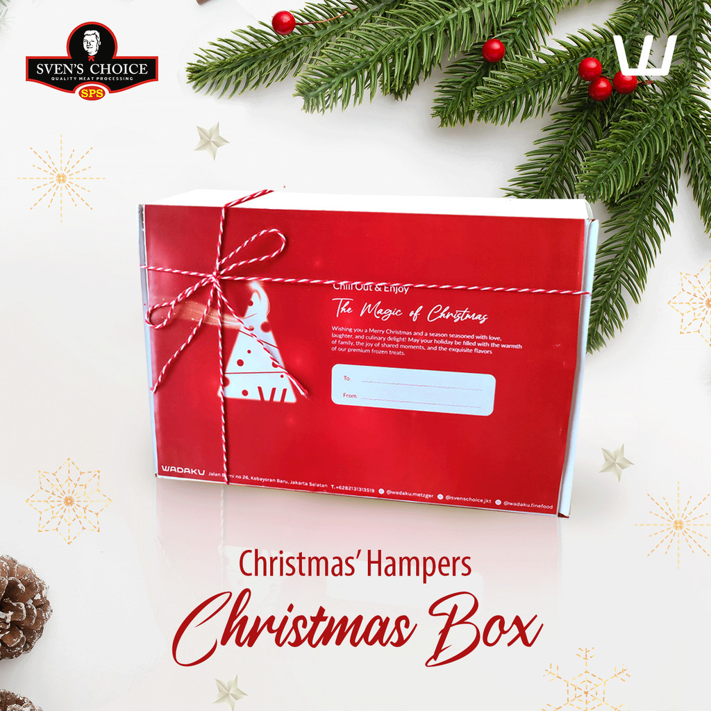 

Christmas Hampers Box Kemasan Tambahan
