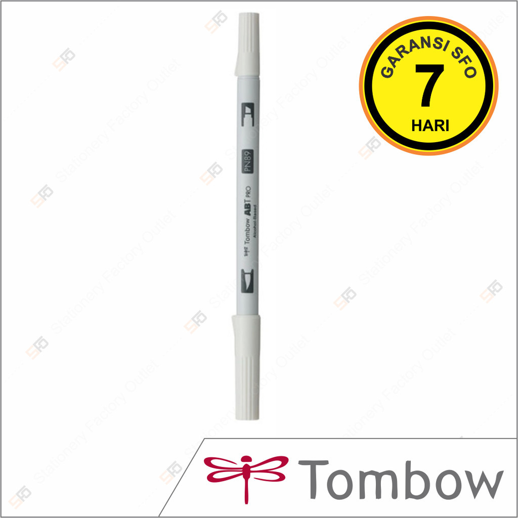 

Dual Brush Pen Tombow Pro N89 - Warm Grey 1 - ABT Satuan