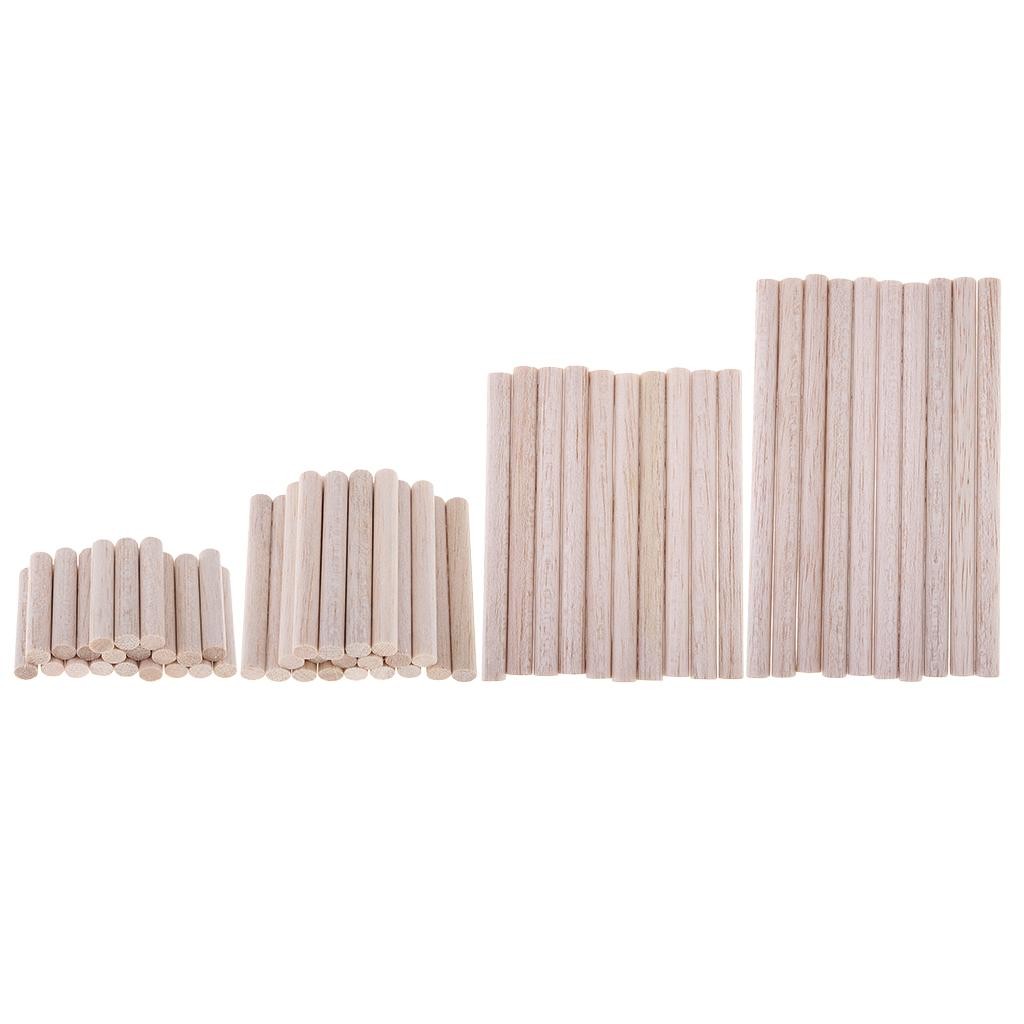 

Round Balsa Wood Stick Dowel Rod Block for Model Making 50/80/110/150mm