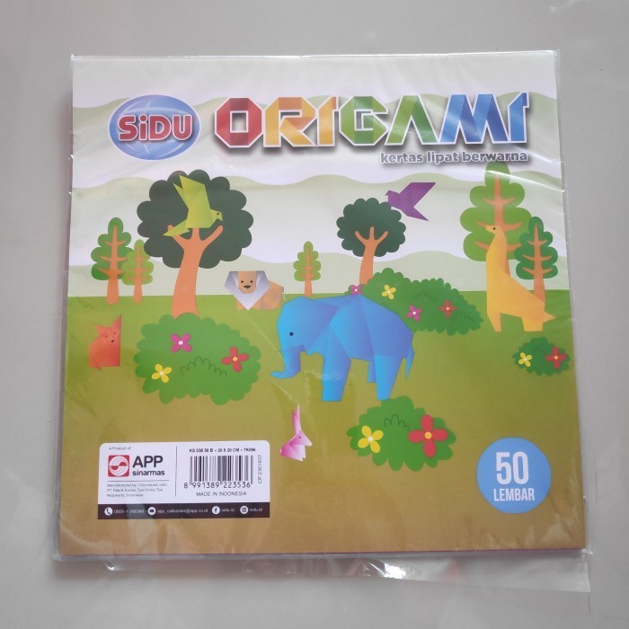 

❤️H2O❤️ ORIGAMI / KERTAS LIPAT SIDU WARNA 20X20CM (ISI 50 LEMBAR) MURAH