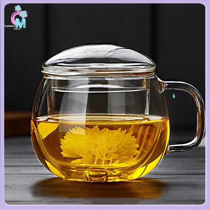 

- SMVP Cangkir Teh Tea Cup Mug Heatproof with Infuser Filter 350ml - SV350 -