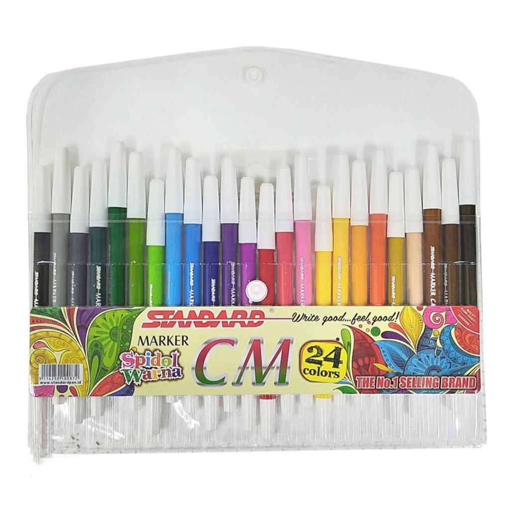 

STANDARD SPIDOL CM ISI 24 WARNA BAGUS DAN BERKUALITAS Paint