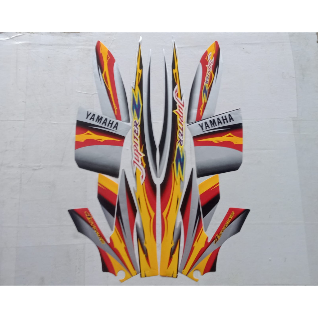Stiker Standar Yamaha Jupiter Z 2004 - List Stiker Standar Jupiter Z 2004 - Striping StandarJupiter 