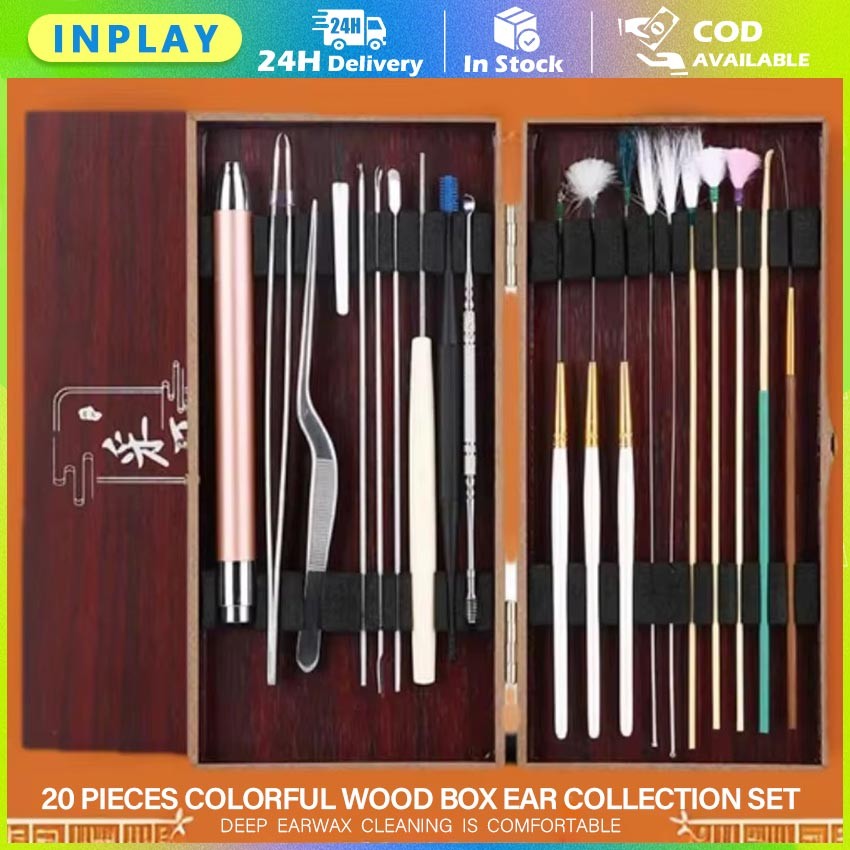 Set Pembersih Telinga 8 Pcs / Alat Stainless Ear Pick Untuk Membersihkan Kotoran Telinga Dan Kuping