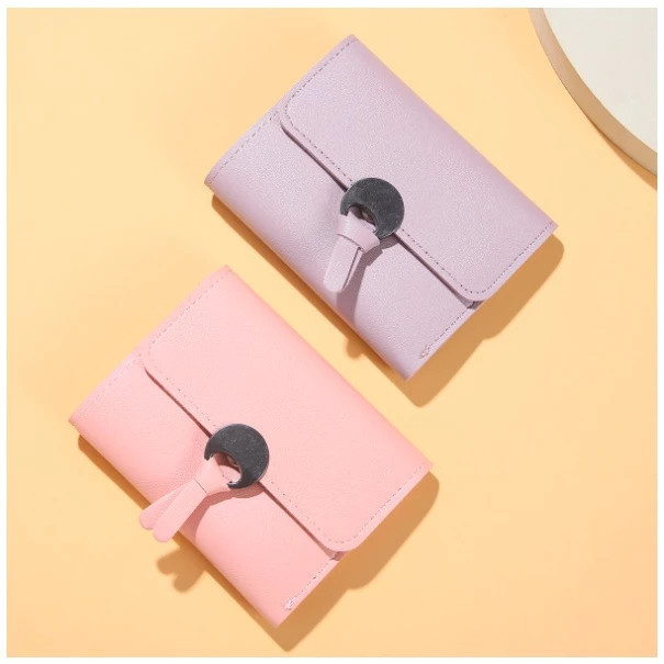 Dompet Lipat wanita Cantik Dompet Lipat Wanita Dompet tipis lipat wanita, dompet wanita multifungsi