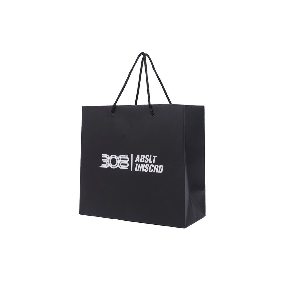 

308 ABSLTUNSCRD - PAPER BAG 308 SMALL - Black