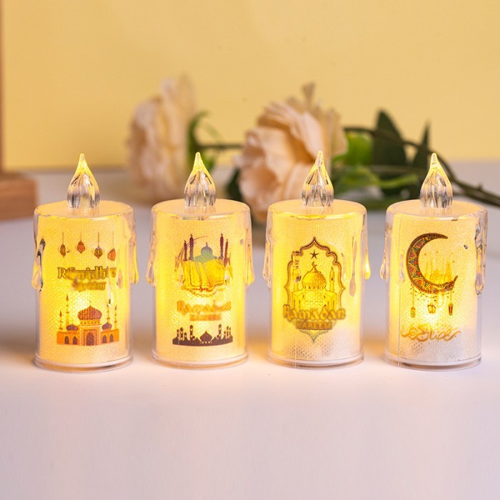 

Lilin LED Souvenir Dekorasi Lebaran Kado Hampers Idul Fitri Ramadhan