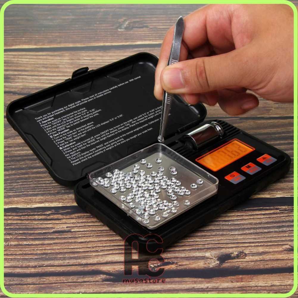 

Kinopi Timbangan Emas Mini Digital Multifungsi 200g 0.01g - CX-129