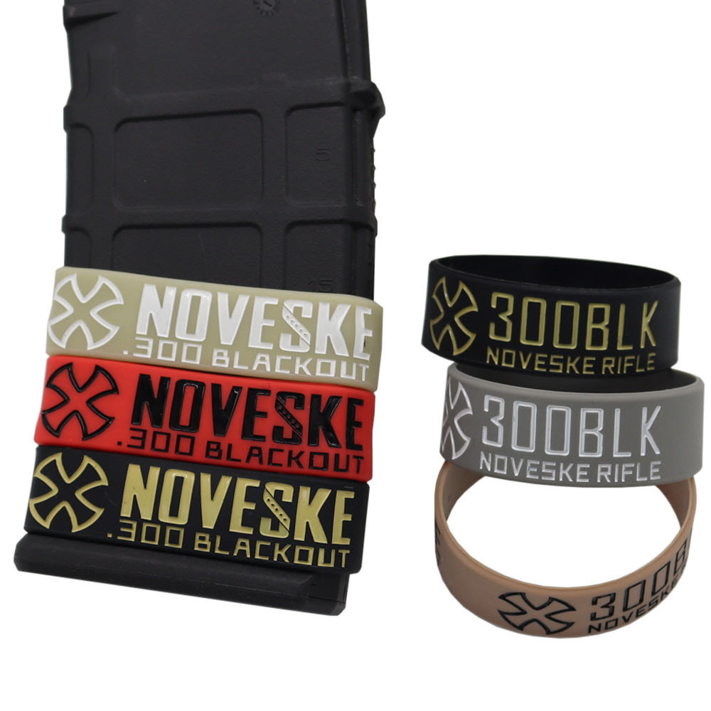 4Pcs/Lot Tactical Magazine Marking Band for 5.56 M4 .300 Blackout Magazine Marking Rubber Band Hunti