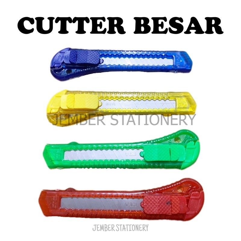 

(1biji) Cutter Besar Renteng | Kater | Silet