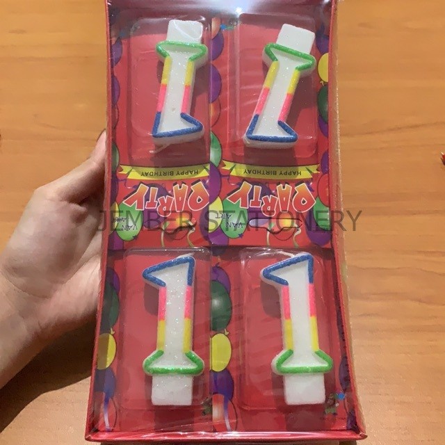 (1biji) Lilin Angka Ulang Tahun